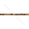 Natural Yellow Tiger's Eye Barrel Beads Strand Size 10x14mm Hole 1.2mm 15''-16''/Strand