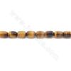 Natural Yellow Tiger's Eye Barrel Beads Strand Size 13x18mm Hole 1.2mm 15''-16''/Strand
