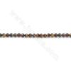 Colorful  Tiger' Eye Beads Strand Round Diameter 10mm Hole 1.2mm 15''-16''/Strand