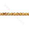 Naturgold Tigerauge Perlen Strang Runder Durchmesser 6 mm Loch 1,2 mm 15 '' - 16 '' / Strang