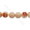 Toron de perles naturelles Tridacnidae rond diamètre 20mm trou 1.5mm 15~16"/tronc