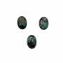 Turquoise africaine naturelle Cabochon ovale 13x18mm 10pcs/pack