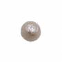 淡水珍珠珠子 切角圓形 尺寸約10.5-11毫米 2粒