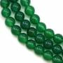 綠瑪瑙串珠 圓形 直徑8毫米 孔徑1毫米 長度39-40厘米/條