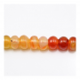 Natural Carnelian Abacus Beads Strand Size 5x8mm Hole 1mm About 75 Beads/Strand 15~16"
