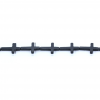 黑瑪瑙串珠 十字架 尺寸22x30毫米 孔徑1.5毫米 長度39-40厘米/條