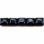 Natural Black Agate Beads Strand Square Size 10x10mm Hole 1mm About 40 Beads/Strand 39-40cm