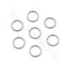 304 stainless steel open jump rings diameter 10mm thickness 1.2mm 1000pcs/pack