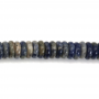 Perline di Sodalite Naturale Heishi 2x6mm Foro1mm 39-40cm/filo