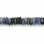 Contas de Sodalita Azul Pontilhada Branca Heishi 2x6mm Buraco1mm 39-40cm/fio