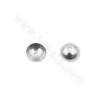 304 stainless steel beads  caps round  diameter  6mm hole 0.8mm 200pcs/pack