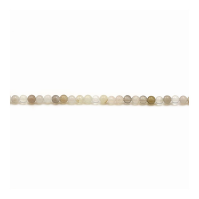 Natural Botswana Agate Beads Strand Round Diameter 2mm Hole 0.8mm Approx.160Beads/Strand 39-40cm