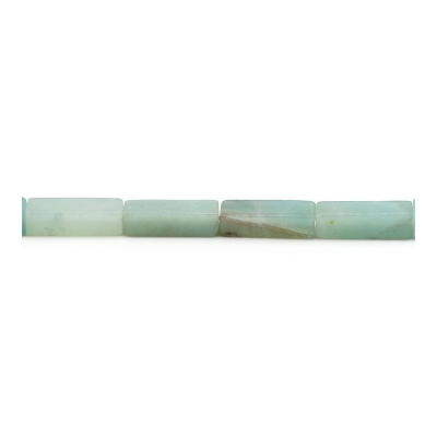 Amazonite Rectangle Taille4x13mm Trou0.8mm 39-40cm/Strand