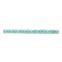 Natural Apatite Beads Strand Faceted Round Diameter 4mm Hole 0.6mm About 96 Beads/Strand 15~16"