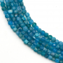 Natural Apatite Beads  Faceted Cube Diameter 2-2.5mm Hole 0.8mm 39-40cm/Strand