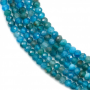 Natural Apatite Faceted Abacus  Beads Strand 2x3mm Hole 0.5mm 39-40cm/Strand