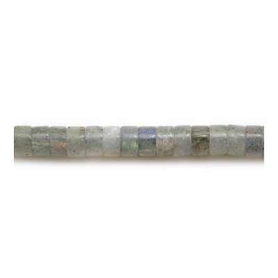 Labradorite Heishi 2x4mm Hole0.8mm 39-40cm/Strand
