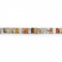 Crazy Lace Agate Heishi 2x4mm Hole0.9mm 39-40cm/Strand