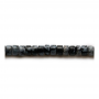 Floco de neve Obsidiana Heishi 2x4mm Furo0.8mm 39-40cm/Fio