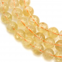 黃水晶串珠 圓形 直徑12毫米 孔徑1毫米 長度39-40厘米/條