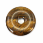Ojo de Tigre Donut / Pi Disc 40mm Agujero8mm 1unidad
