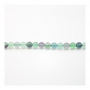 Fluorite Faceted Round 4mm Hole0.8mm 39-40cm/Strand