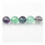 Fluorite Faceted Round 12mm Hole1.2mm 39-40cm/Strand
