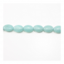 Natural Amazonite Beads Strand Oval Size 8x12mm Hole 1mm About 33 Beads/Strand 15~16"