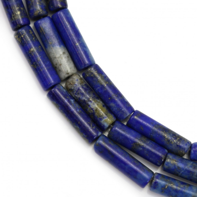 Lapis Lazuli Cilíndrico 4x13mm Furo1.2mm 39-40cm/Fio