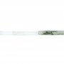 Нефрит Тяньшань цилиндрический 4х13мм отверстие0,8мм 39-40см/коса