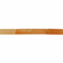 橙東陵串珠 圓柱 尺寸4x13毫米 孔徑1毫米 長度39-40厘米/條