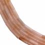 Aventurina cor-de-rosa cilíndrica 4x13mm furo0,8mm 39-40cm/fio