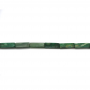 非洲玉串珠 長方體 尺寸4x13毫米 孔徑1毫米 長度39-40厘米/條