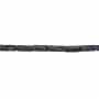 Labradorite noire Rectangle 4x13mm Trou0.8mm 39-40cm/Strand