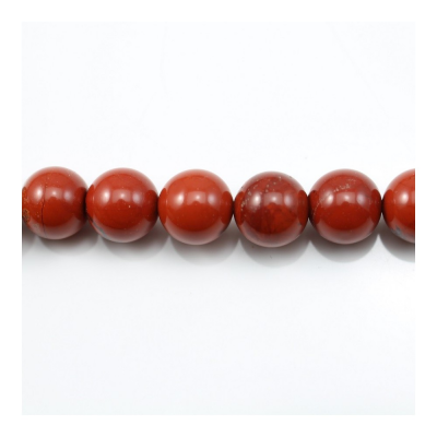 perline di diaspro rosso 10mm perline di pietra naturale Filo 15~16" foro 1.2mm 40 perline/filo