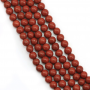 3mm naturale rosso diaspro perline filo foro rotondo 0,7 millimetri circa 132 perline / filo 15 ~ 16 "