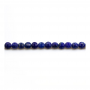 Lapis Lazuli à facettes Rond plat 4mm Trou0.8mm 39-40cm/Strand