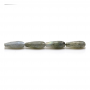Natural Labradorite Beads Strand Faceted Teardrop Size 6x16mm Hole 1mm 15~16"/Strand