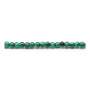 Natural Malachite Beads Strand Round 3mm Hole 0.7mm About 132 Beads/Strand 15~16"