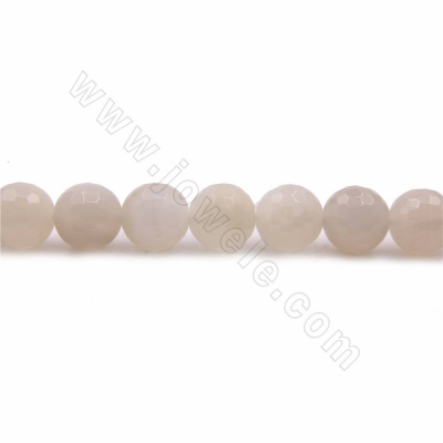 Moonstone Faceted Round Diameter10mm Hole1mm 39-40cm/Strand