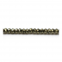 Pyrite Faceted Abacus Beads Strand Size2x3mm Hole 0.6mm 39-40cm/Starnd