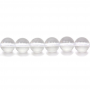 Natural Rock Crystal Beads Strand Round Diameter 8mm Hole 1mm  About 45 Beads/Strand 15~16"