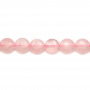 Perline di quarzo rosa Rondelle 10mm Hole0.8mm 39-40cm/Strand
