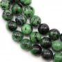 Natural Ruby-Zoisite Round Strand Beads Diameter 10mm  Hole 1.2 mm 40 Beads/Strand 15~16"