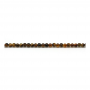 Natural Yellow Tiger's Eye Beads Strand Round Diameter 2mm Hole 0.4mm About 180 Beads/Strand 15~16''