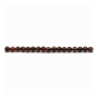 Natural Red Tiger's Eye Beads Strand Round Diameter 3mm Hole 0.7mm About 132 Beads/Strand  15~16"
