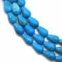 Reconstituted Turquoise Drop Size 5x8mm Hole1mm 39-40cm/Strand
