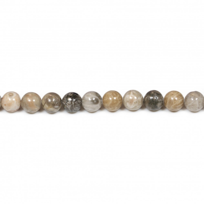 6mm corail jaspe perles rondes perles en vrac trou 1mm 68 perles / fil 15 ~ 16"