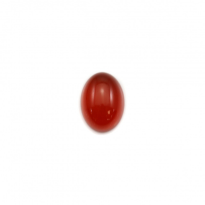 Rote Achate ovale Cabochons 3x5mm x 30 Stck / Packung