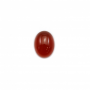 赤瑪瑙卵形裸石　サイズ　6mm x8mm 30個/パック
